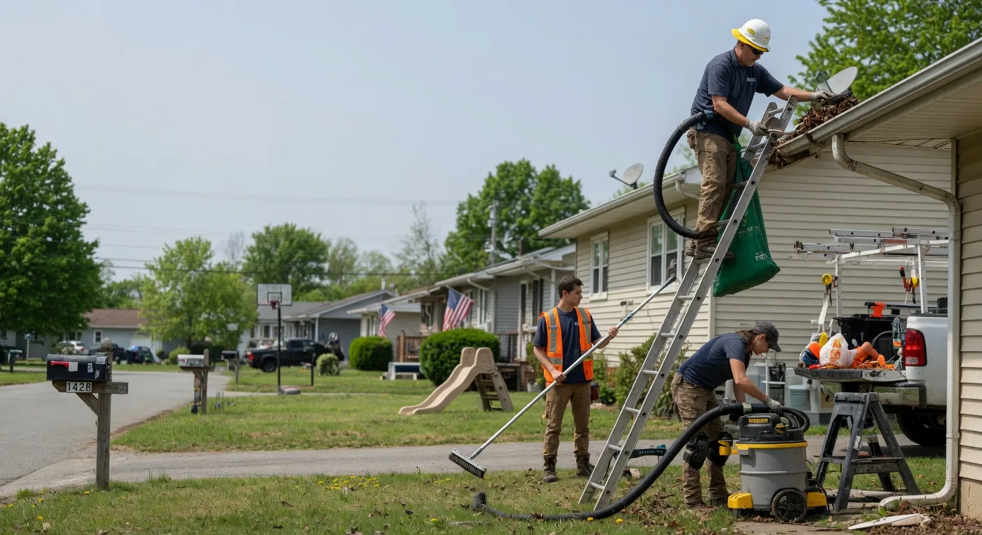 Gutter Installation in Porterville, MS near me